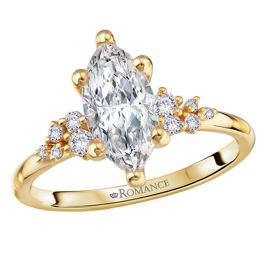 Semi-Mount Lab Grown Diamond Engagement Ring