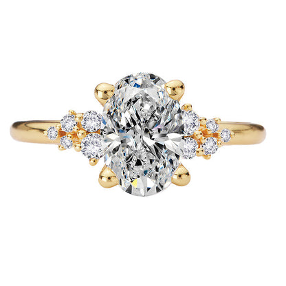 Semi-Mount Diamond Engagement Ring