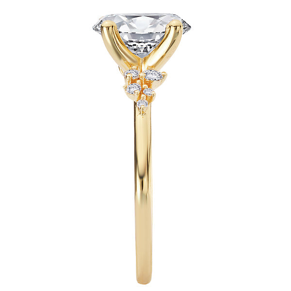 Semi-Mount Diamond Engagement Ring