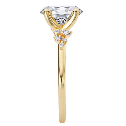 Semi-Mount Diamond Engagement Ring