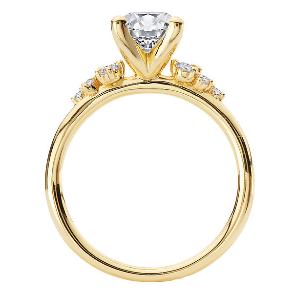Semi-Mount Diamond Engagement Ring