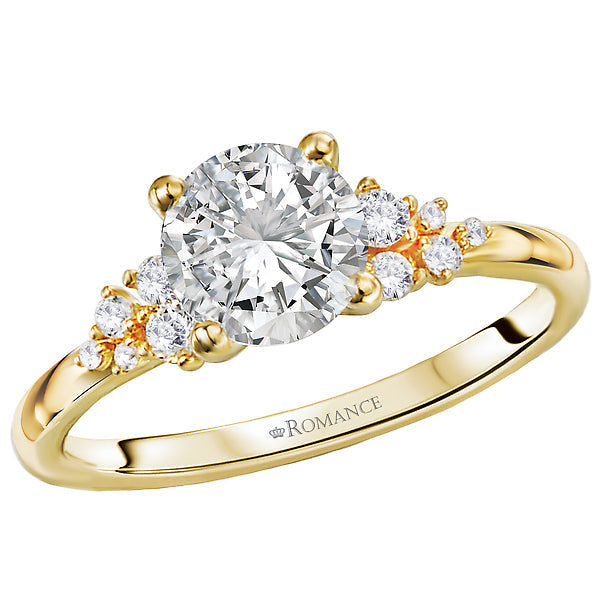 Diamond Semi-Mount Engagement Ring