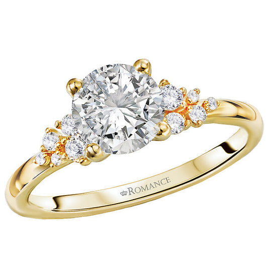 Diamond Semi-Mount Engagement Ring