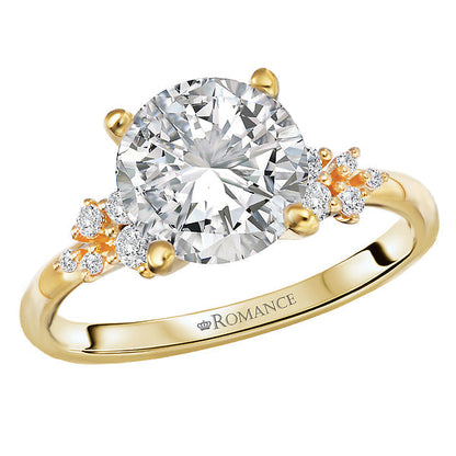 Semi-Mount Diamond Engagement Ring