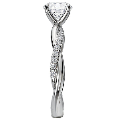 Semi-Mount Diamond Engagement Ring