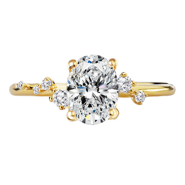 Diamond Semi-Mount Engagement Ring