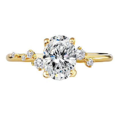 Diamond Semi-Mount Engagement Ring