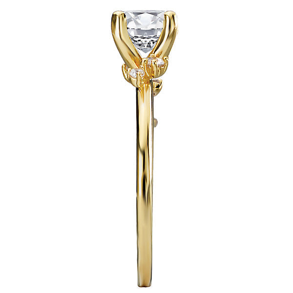 Diamond Semi-Mount Engagement Ring