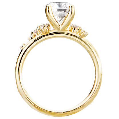 Diamond Semi-Mount Engagement Ring