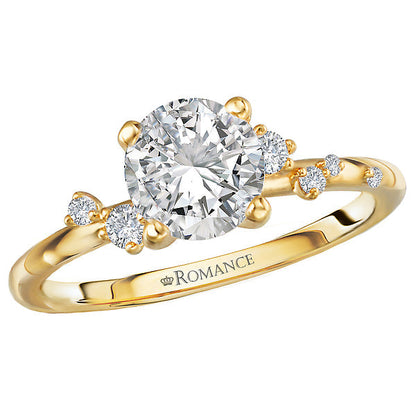 Diamond Semi-Mount Engagement Ring