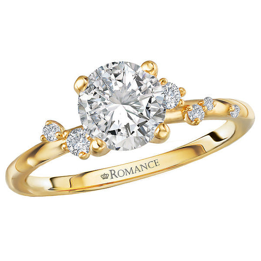 Diamond Semi-Mount Engagement Ring
