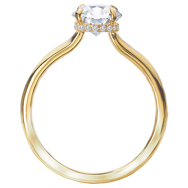 Semi-Mount Diamond Engagment Ring