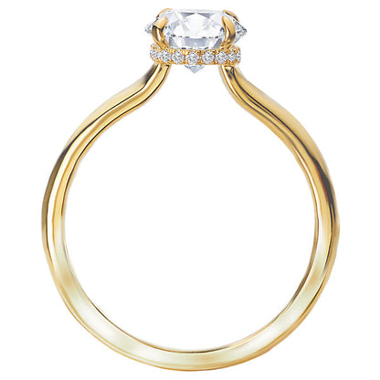 Semi-Mount Diamond Engagment Ring