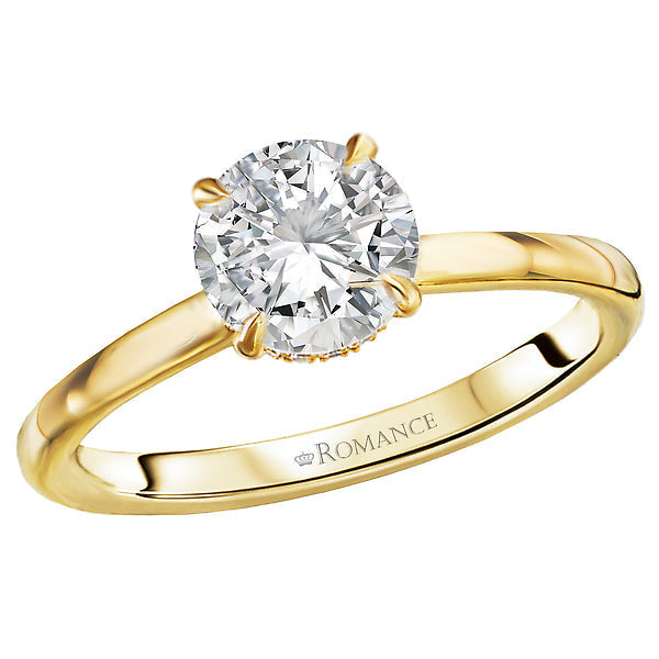 Semi-Mount Diamond Engagment Ring