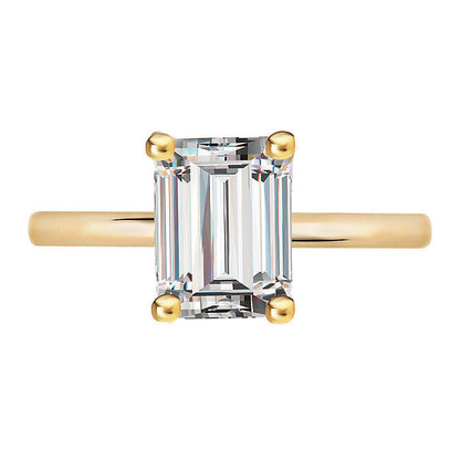 Diamond Hidden Halo Engagement Ring