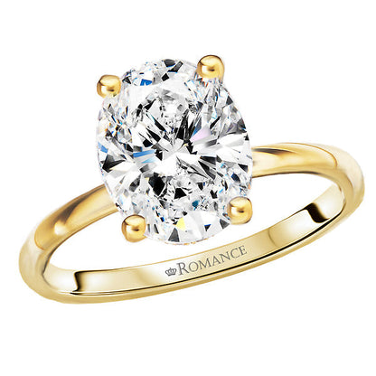 Diamond Hidden Halo Engagement Ring