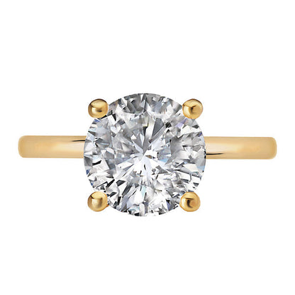 Diamond Semi-Mount Hidden Halo Engagement Ring