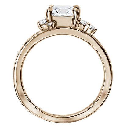 Diamond Semi-Mount Engagement Ring