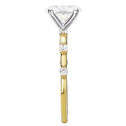Semi-Mount Diamond Engagement Ring