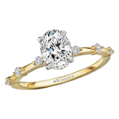 Semi-Mount Diamond Engagement Ring