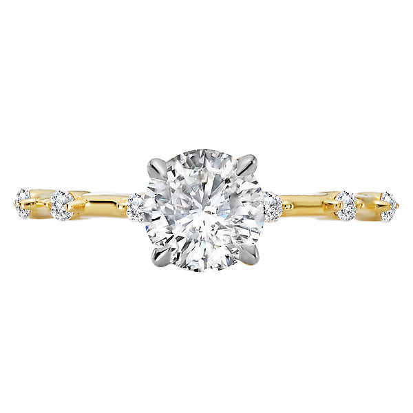 Semi-Mount Diamond Engagement Ring