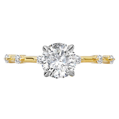 Semi-Mount Diamond Engagement Ring