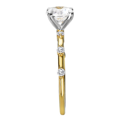Semi-Mount Diamond Engagement Ring