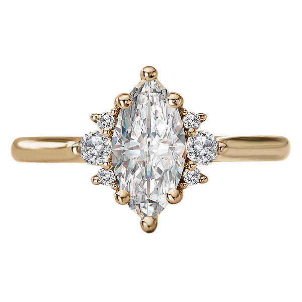 Semi-Mount Diamond Engagement Ring