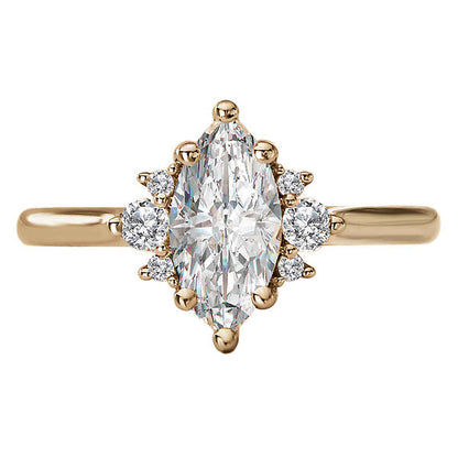 Semi-Mount Diamond Engagement Ring