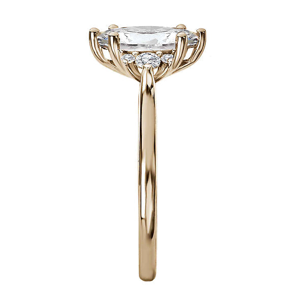 Semi-Mount Diamond Engagement Ring