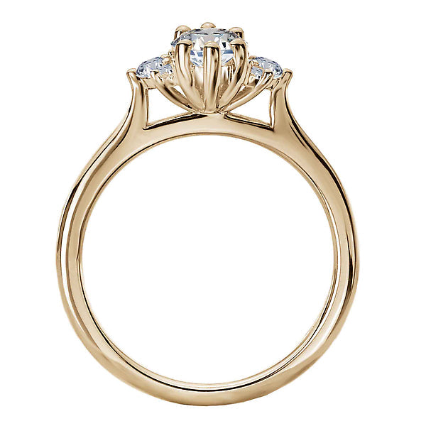Semi-Mount Diamond Engagement Ring