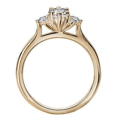 Semi-Mount Diamond Engagement Ring