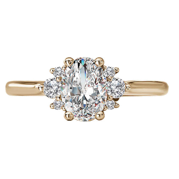 Semi-Mount Diamond Engagement Ring