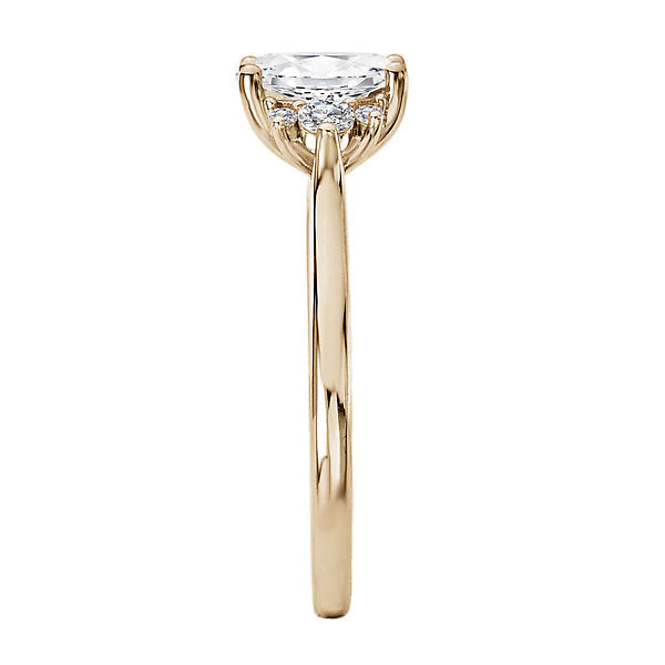 Semi-Mount Diamond Engagement Ring