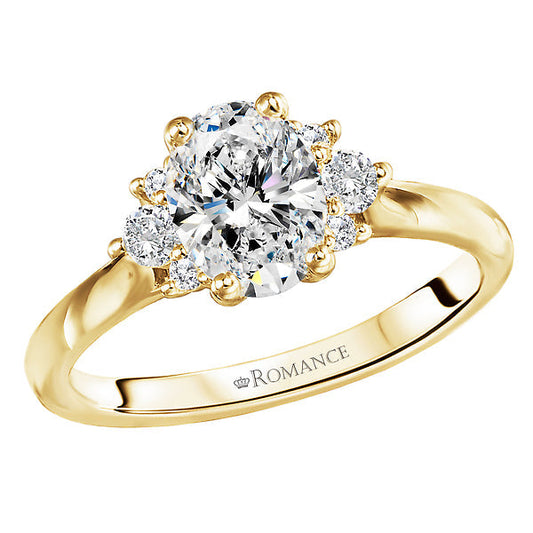 Semi-Mount Diamond Engagement Ring