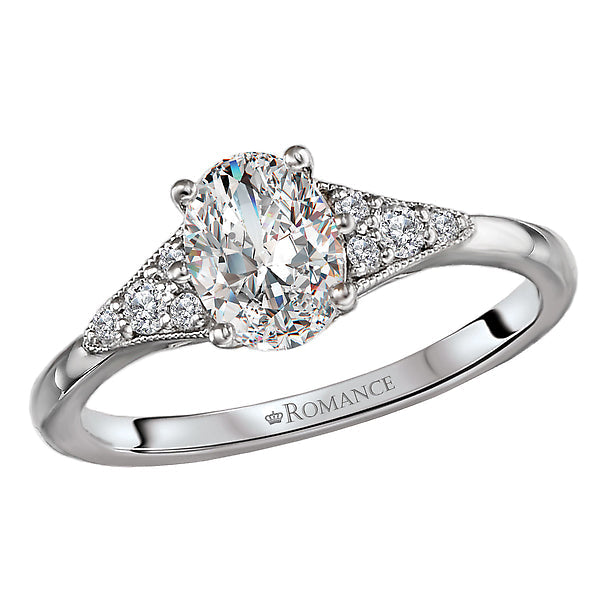 Semi-Mount Diamond Engagement Ring