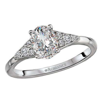 Semi-Mount Diamond Engagement Ring