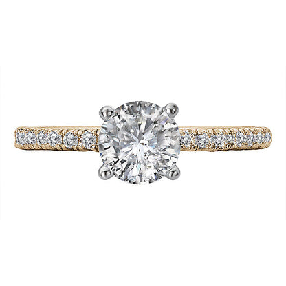 Semi-Mount Diamond Engagement Ring