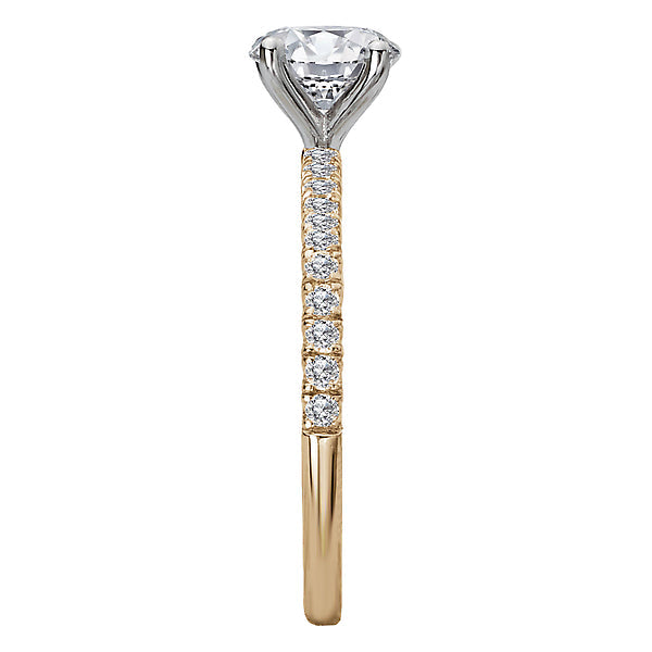 Semi-Mount Diamond Engagement Ring