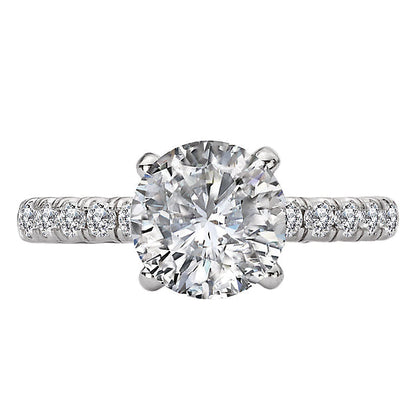 Semi-Mount Diamond Engagement Ring