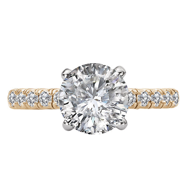 Semi-Mount Diamond Engagement Ring