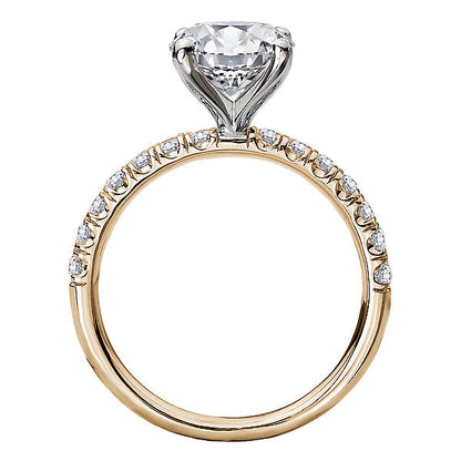 Semi-Mount Diamond Engagement Ring