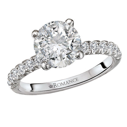 Semi-Mount Diamond Engagement Ring