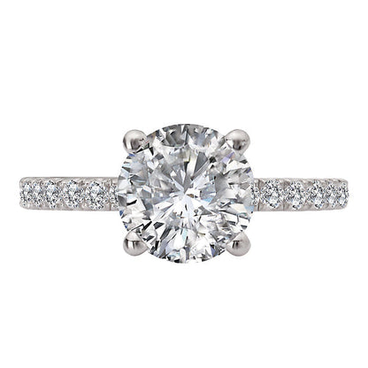 Diamond Semi-Mount Engagement Ring