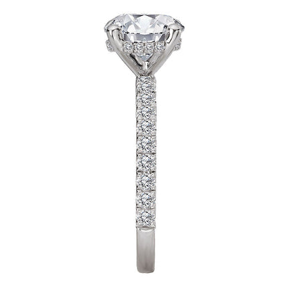 Diamond Semi-Mount Engagement Ring