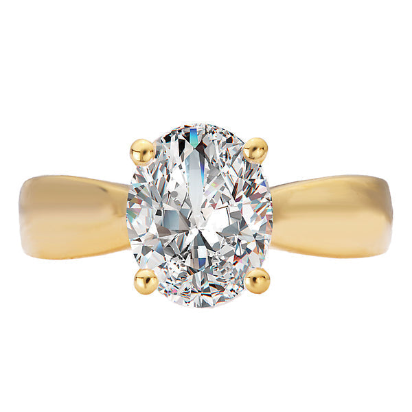 Diamond Semi-Mount Hidden Halo Engagement Ring