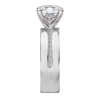 Diamond Semi-Mount Engagement Ring