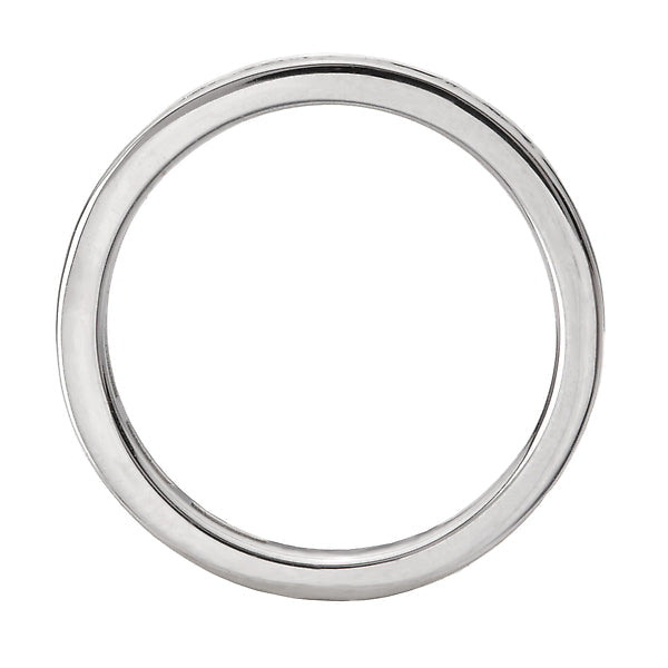 Diamond Straight Wedding Band