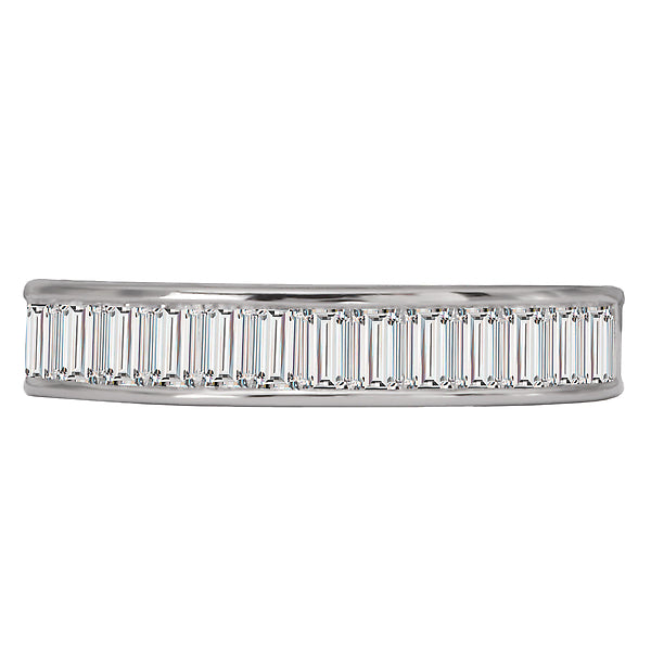 Baguette Diamond Wedding Band