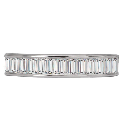 Baguette Diamond Wedding Band
